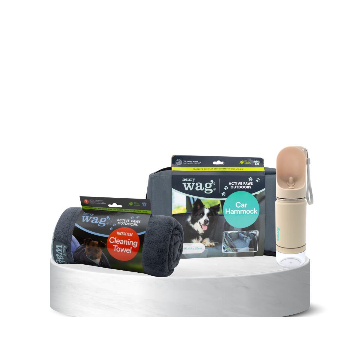 Car Travel Comfort Pack – 3-Piece On-the-Road Essentials