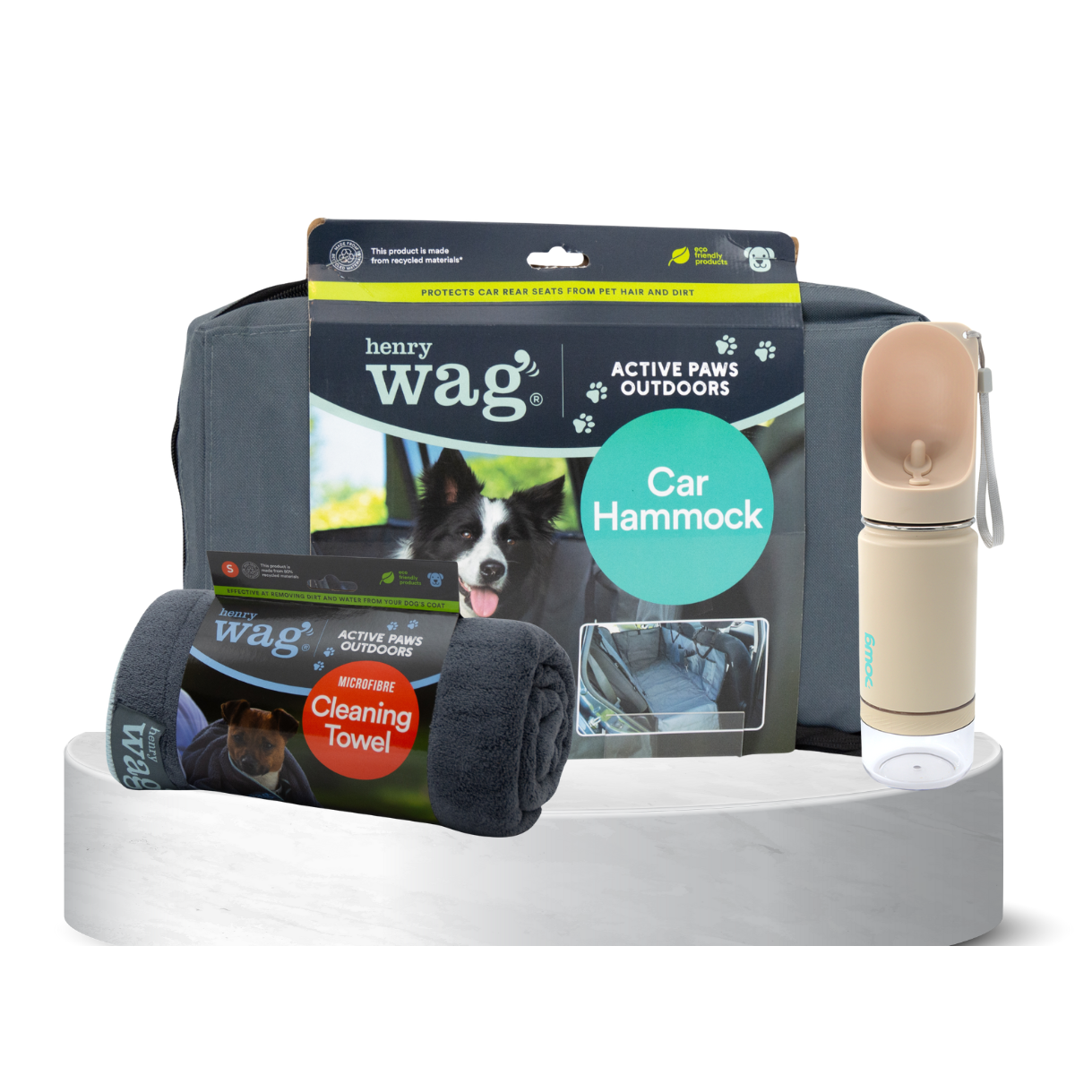 Car Travel Comfort Pack – 3-Piece On-the-Road Essentials