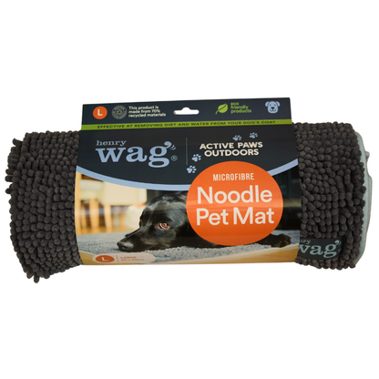 Henry Wag Microfibre Noodle Pet Mat: Medium